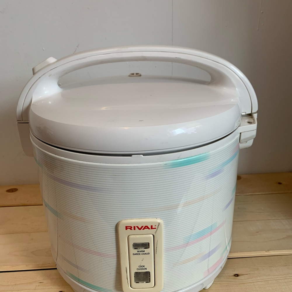 90s- Rival White Electric Rice Cooker - Picture 2 of 10